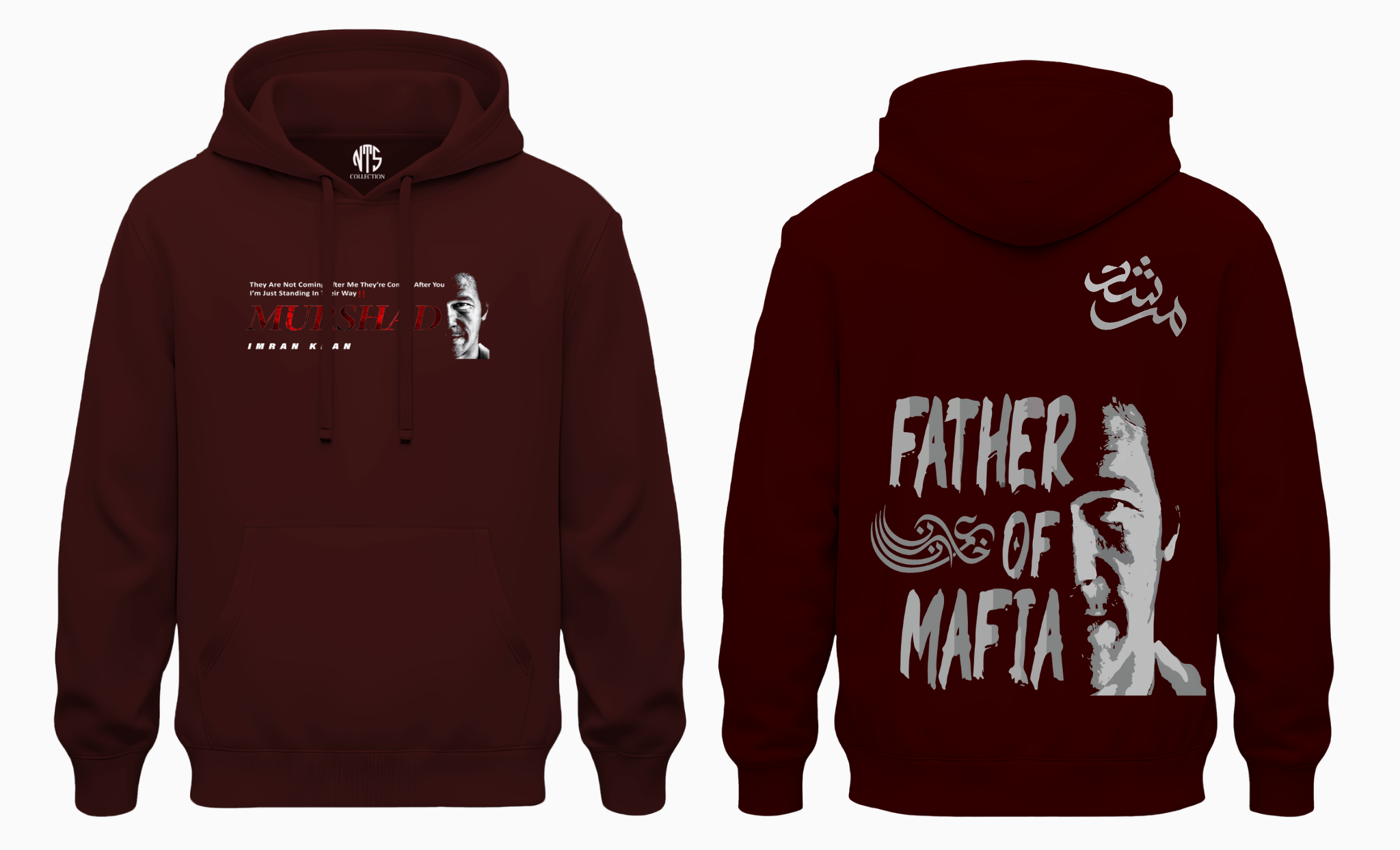 Father of Mafia Ik Cotton-fleece Hoodie