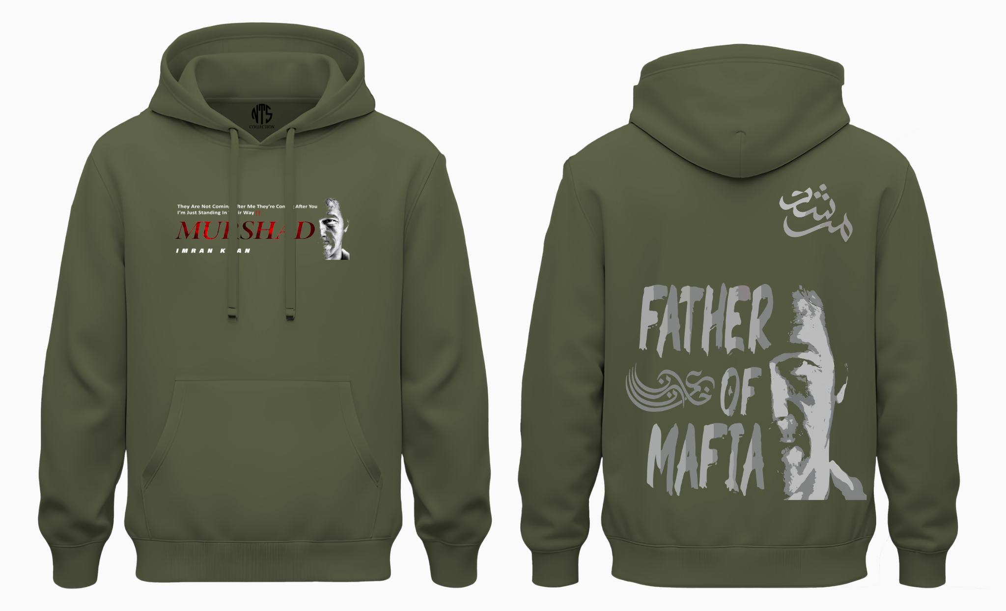 Father of Mafia Ik Cotton-fleece Hoodie